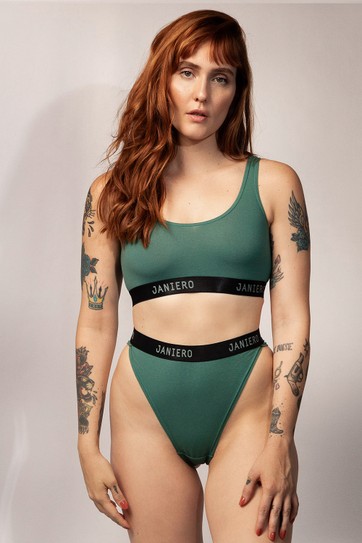 TOP ESPORTIVO VERDE ESTHER